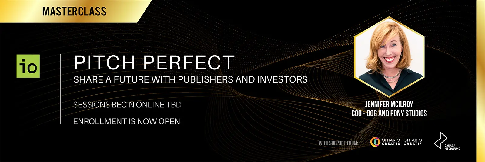 Masterclass: Pitch Perfect - Share a Future With Publishers and Investors