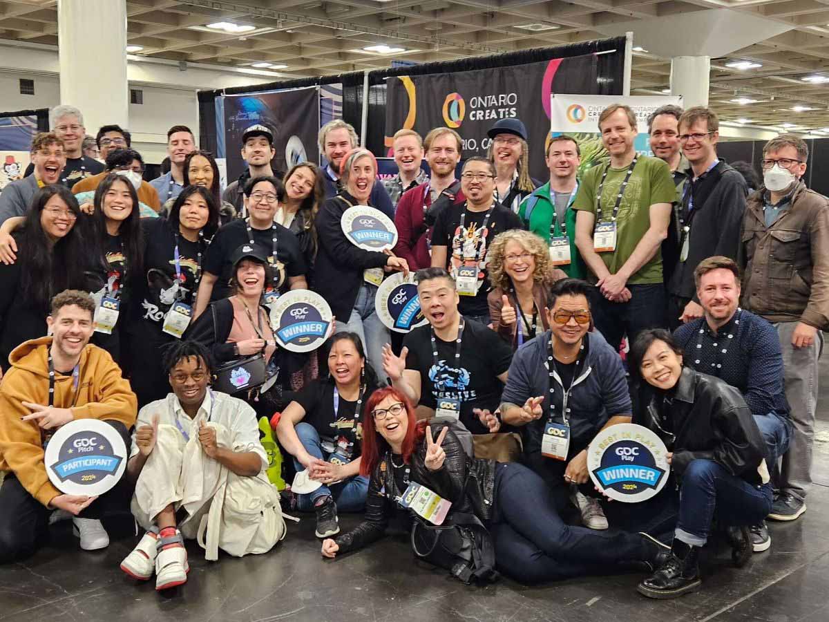 A group photograph of GDC participants from Ontario